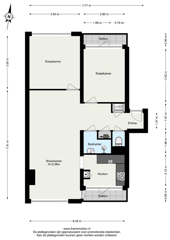 mediumsize floorplan